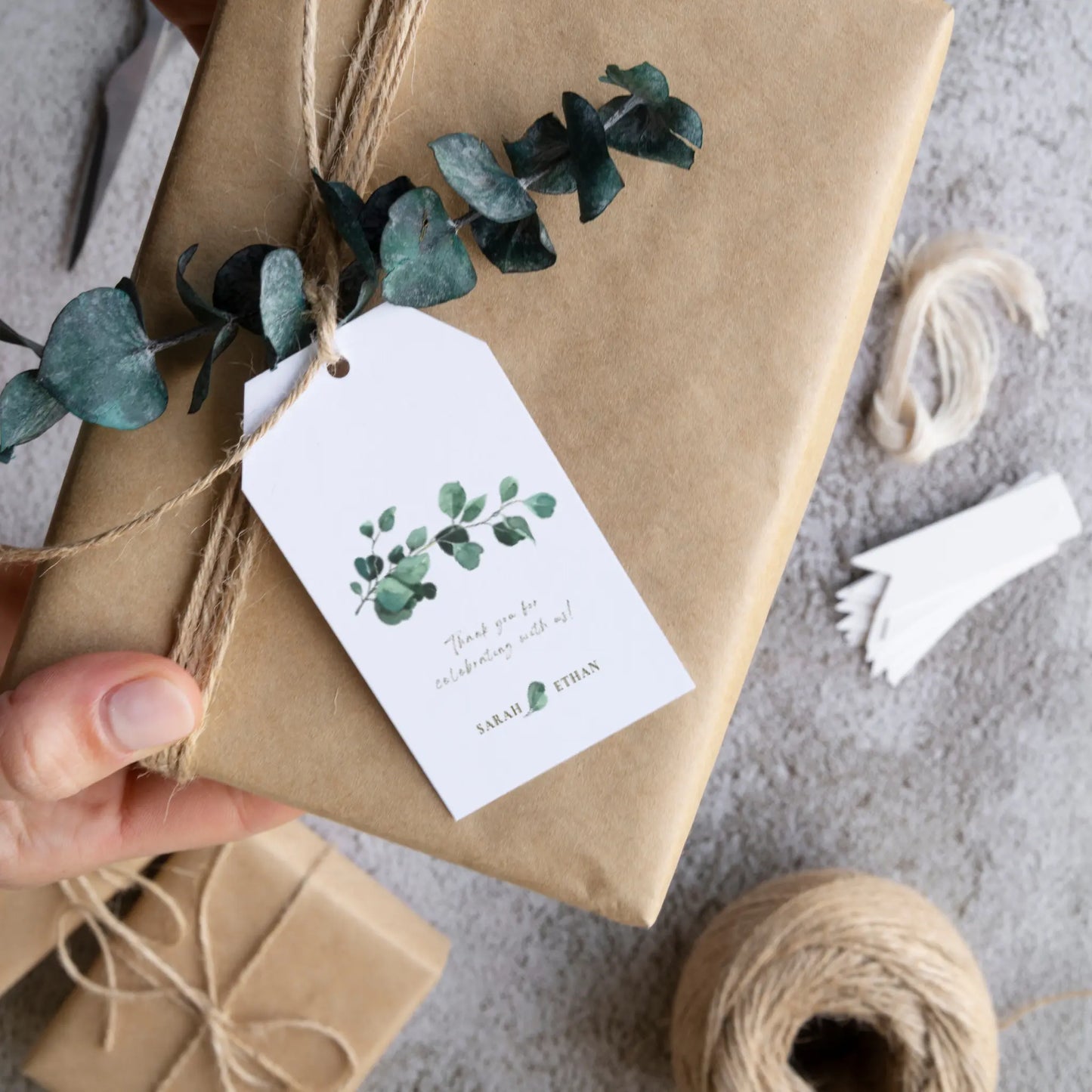 Eucalyptus Serenity | Wedding Favor Tag