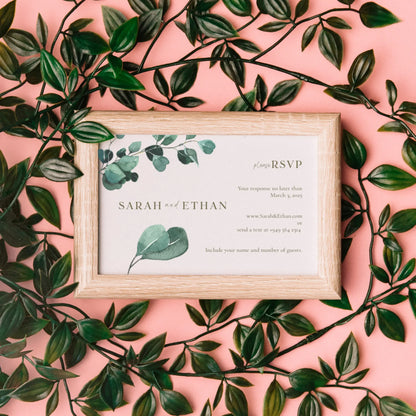 Eucalyptus Serenity | Wedding RSVP