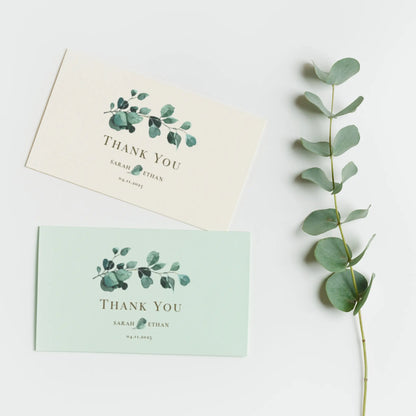 Eucalyptus Serenity | Wedding Thank You Tag