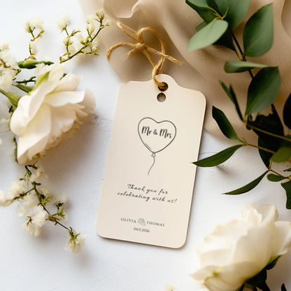 Glam | Wedding Favor Tag