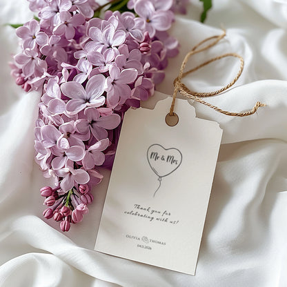 Glam | Wedding Favor Tag