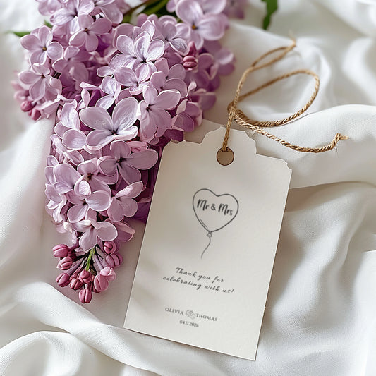 Glam | Wedding Favor Tag