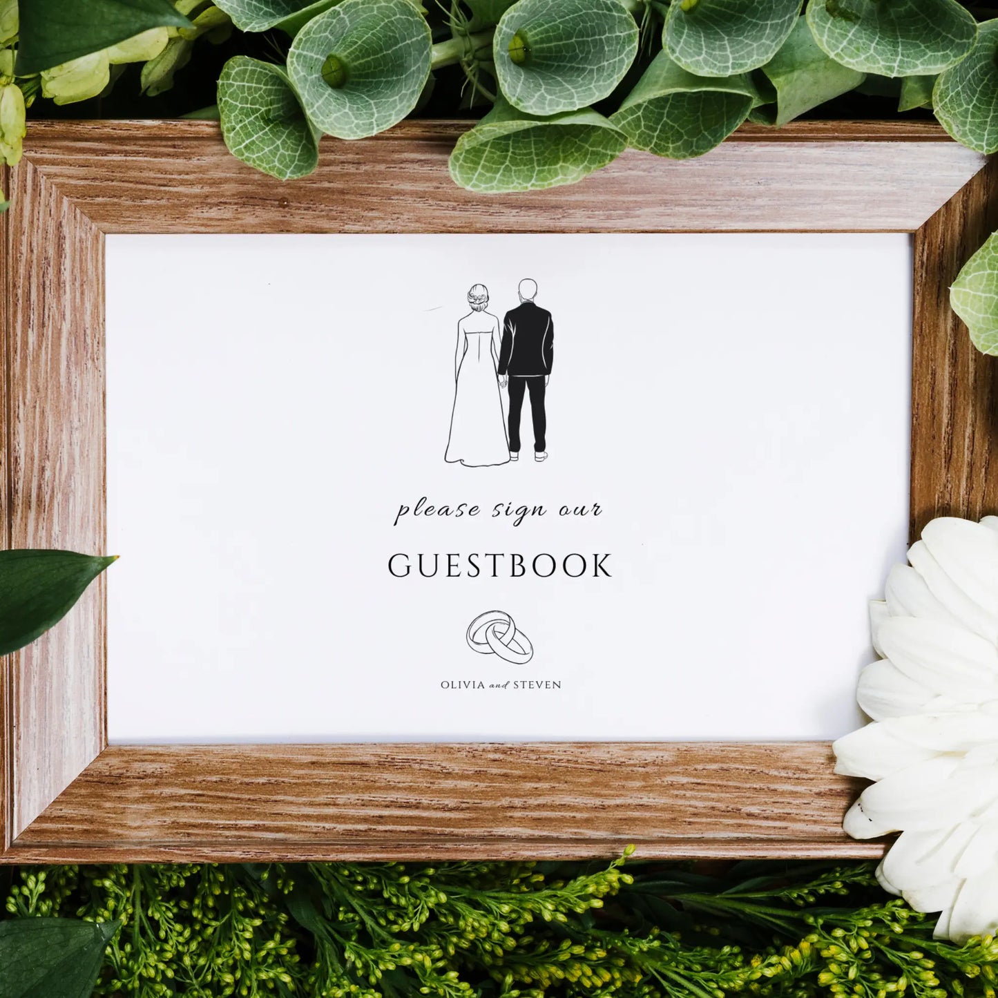 Glam | Wedding Guest Book Sign