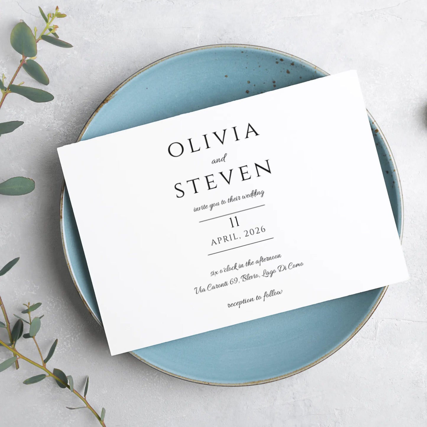 Glam | Wedding Invitation