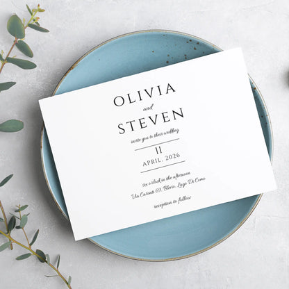Glam | Wedding Invitation