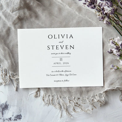 Glam | Wedding Invitation