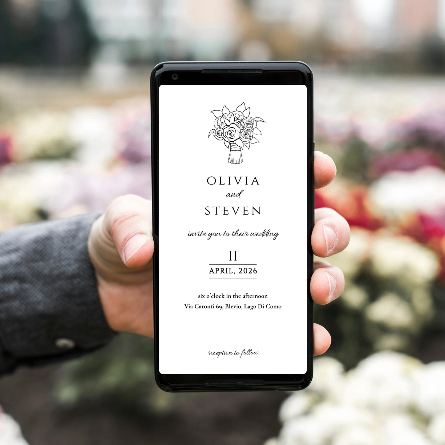 Glam | Wedding Mobile Invitation