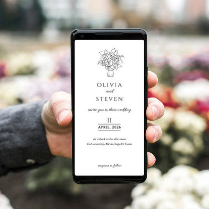 Glam | Wedding Mobile Invitation