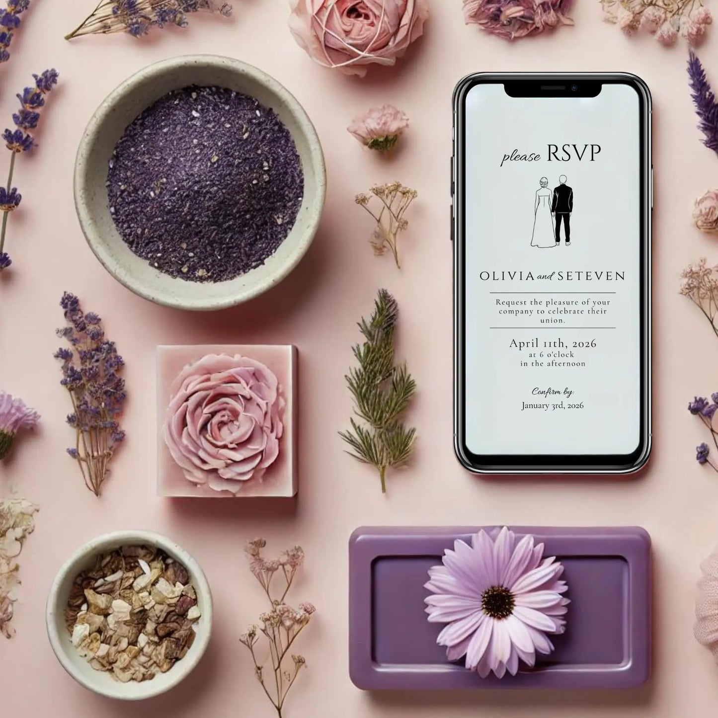 Glam | Wedding Mobile RSVP