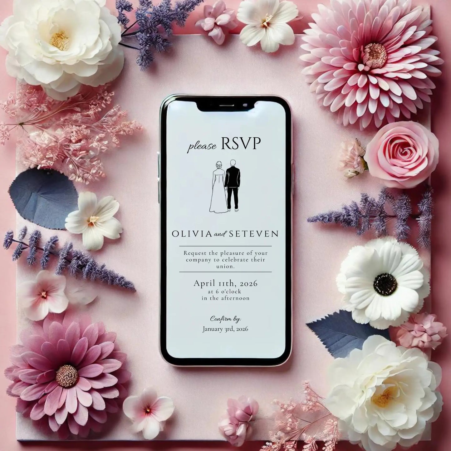 Glam | Wedding Mobile RSVP
