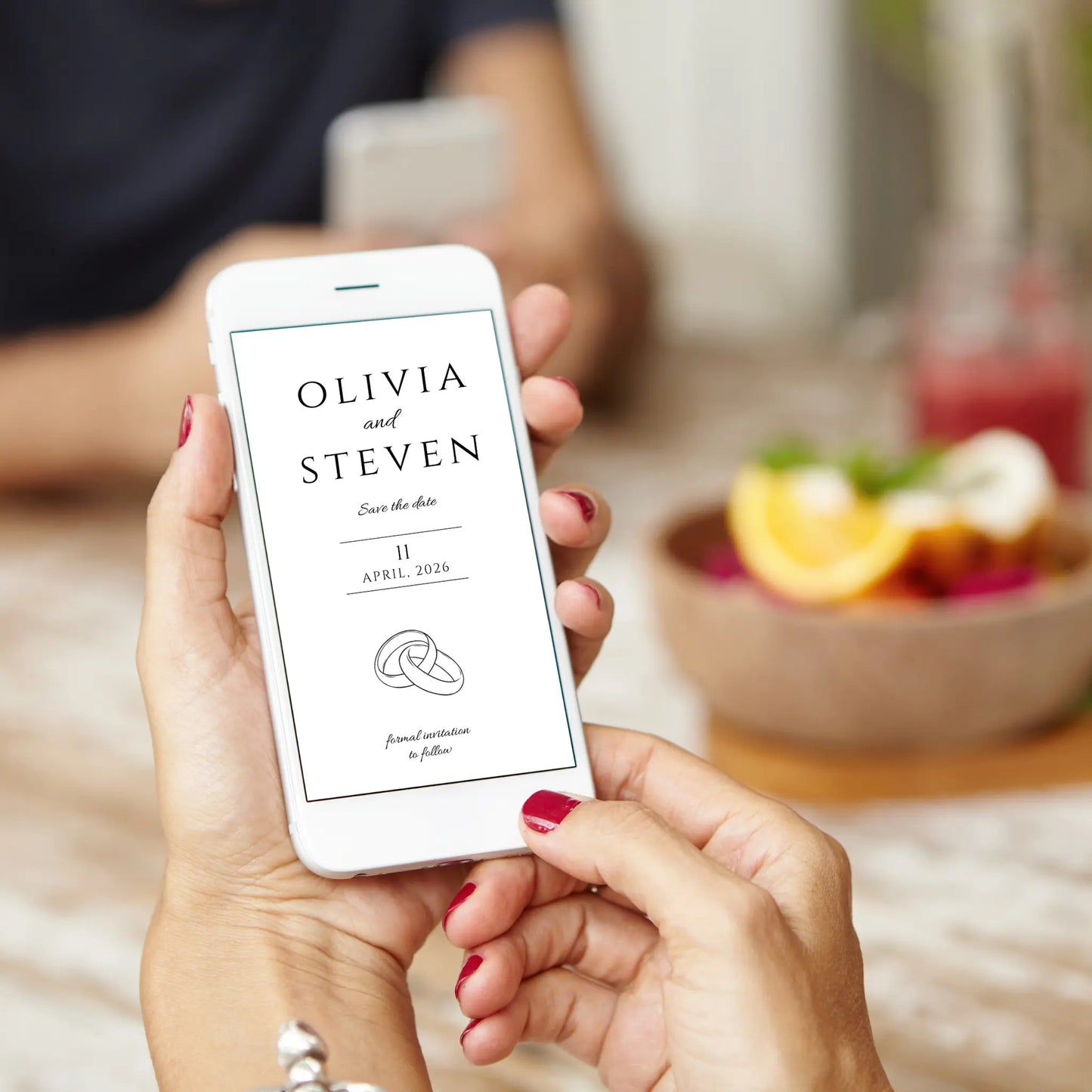 Glam | Wedding Mobile Save the Date
