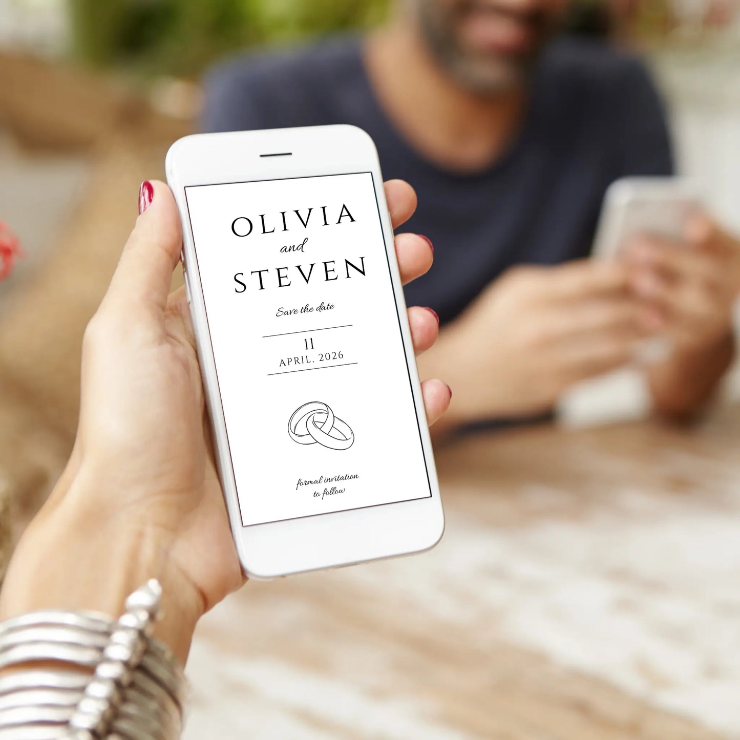Glam | Wedding Mobile Save the Date