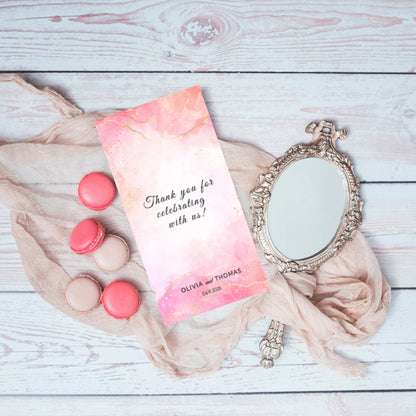 Pretty in Pink | Wedding Favor Tag