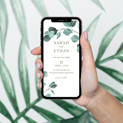 Eucalyptus Serenity | Wedding Invitation Set
