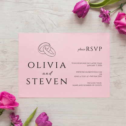 Glam | Wedding RSVP