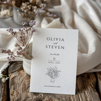 Glam | Wedding Save the Date