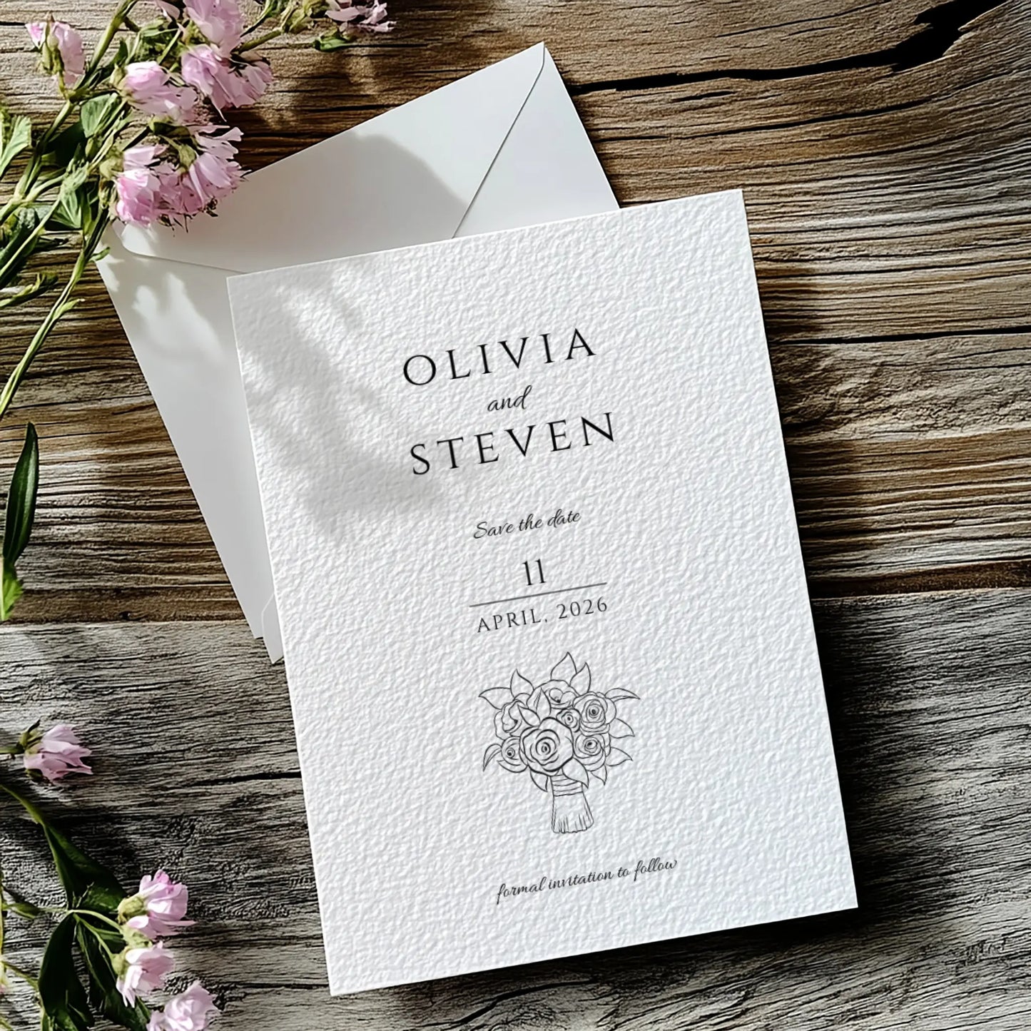 Glam | Wedding Save the Date