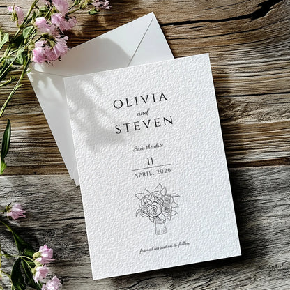 Glam | Wedding Save the Date