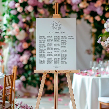 Glam | Wedding Seating Chart