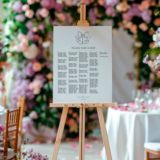 Glam | Wedding Seating Chart