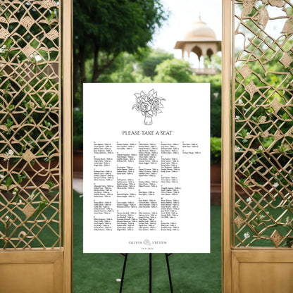 Glam | Wedding Seating Chart
