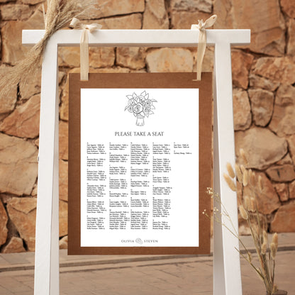 Glam | Wedding Seating Chart