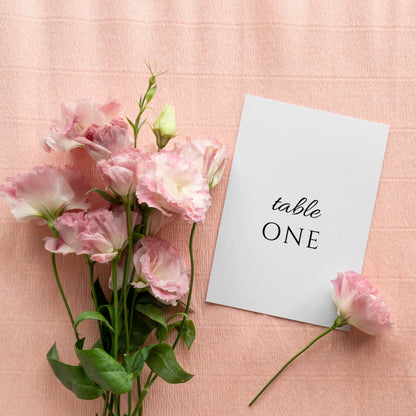 Glam | Wedding Table Signs