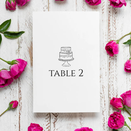 Glam | Wedding Table Signs