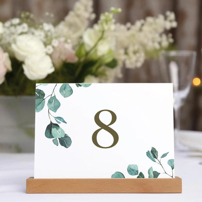 Eucalyptus Serenity | Wedding Table Signs