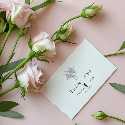 Glam | Wedding Thank You Tag