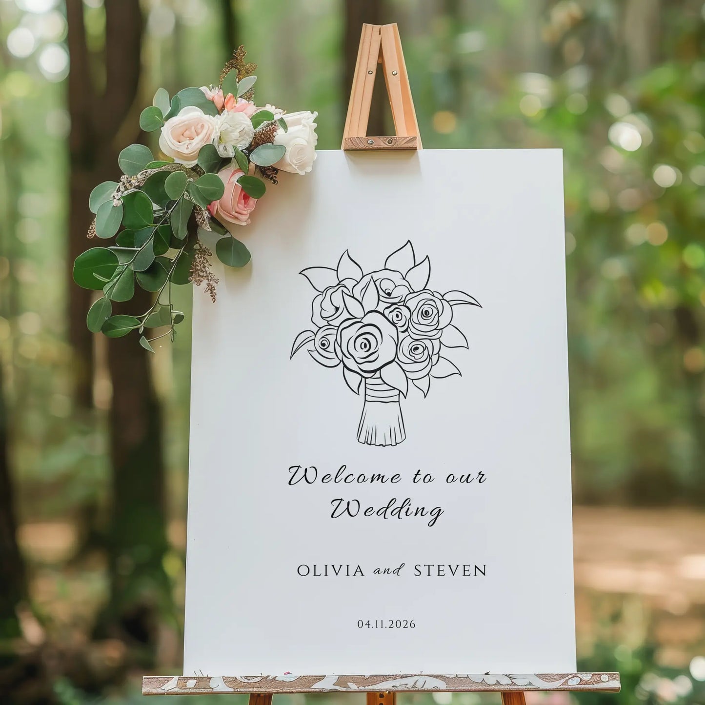 Glam | Wedding Welcome Sign