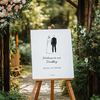 Glam | Wedding Welcome Sign
